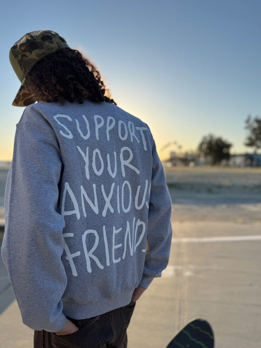 SYAF | GREY CREW NECK