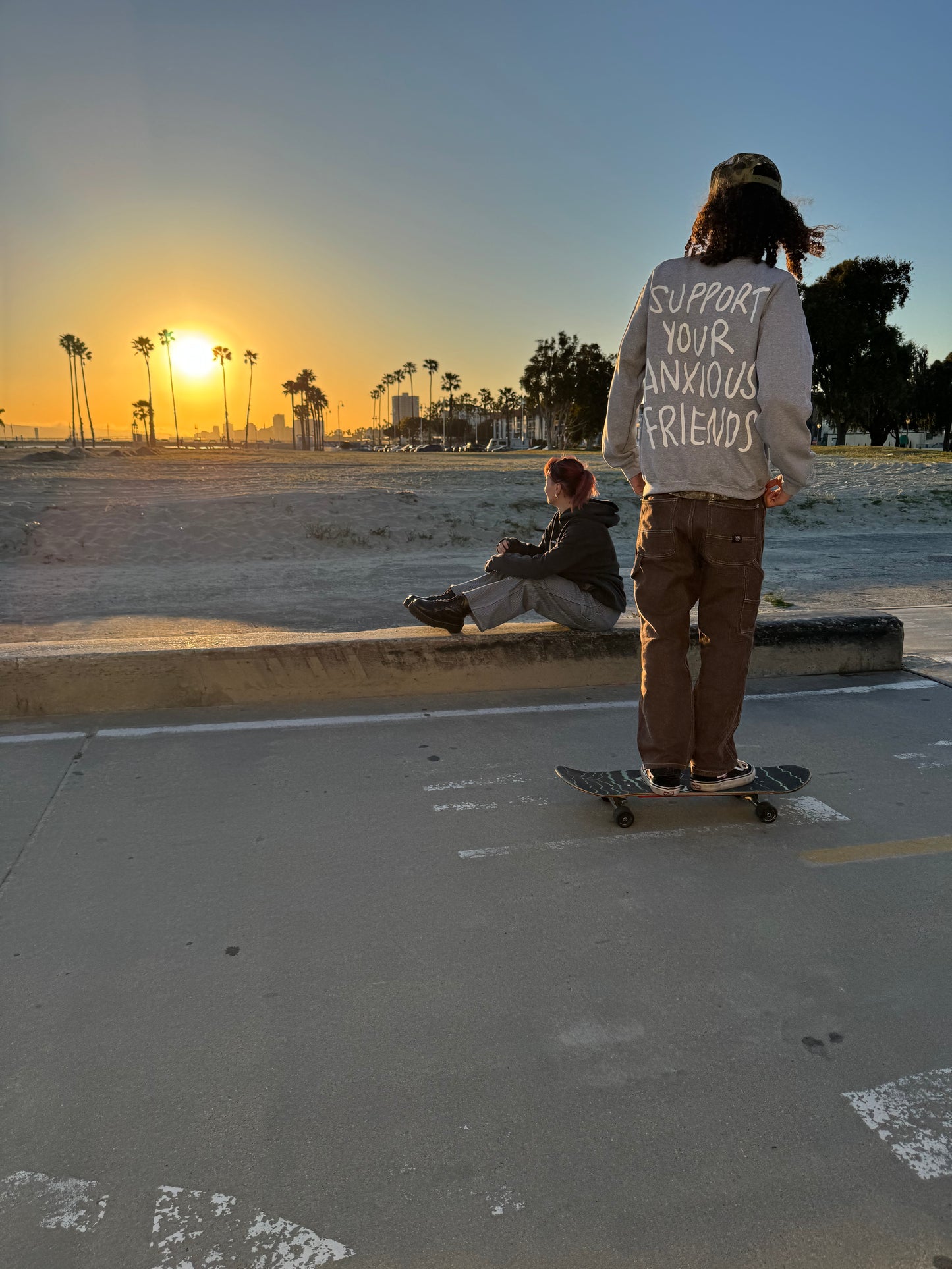 SYAF | GREY CREW NECK