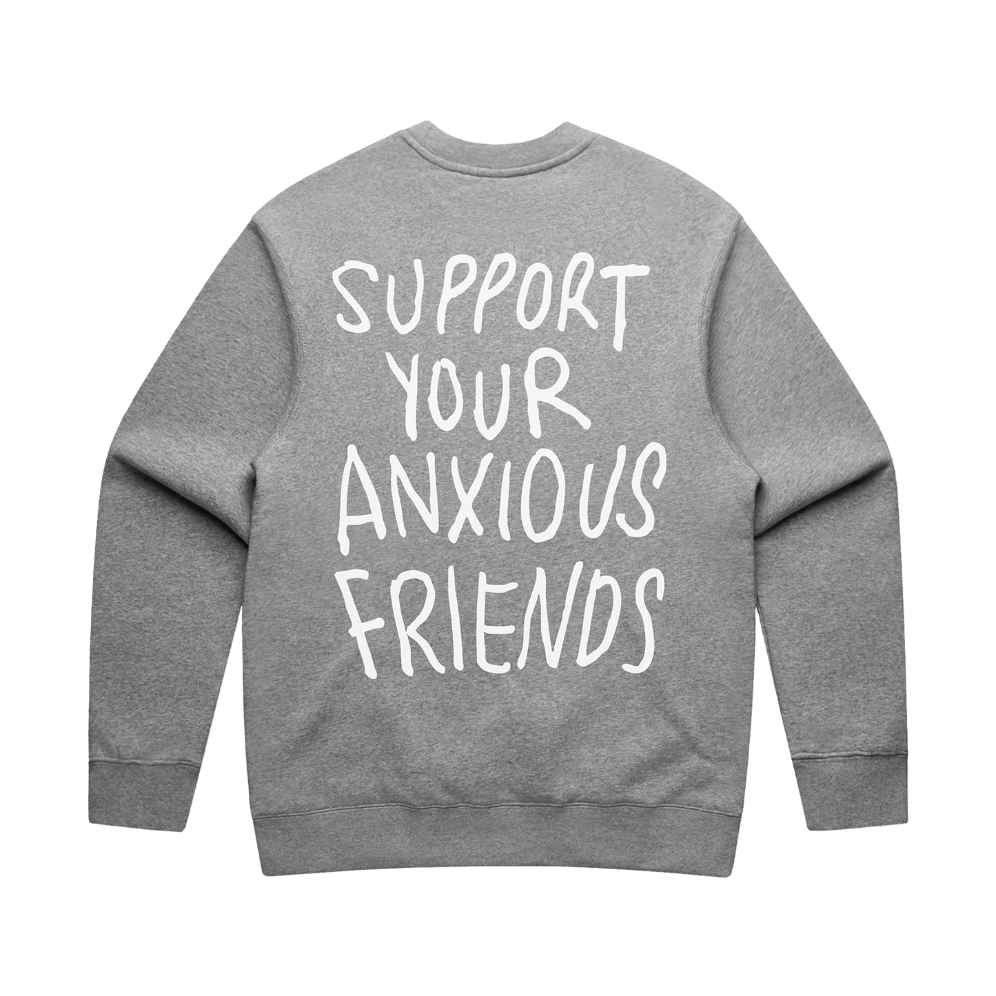 SYAF | GREY CREW NECK