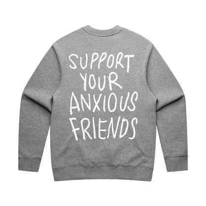 SYAF | GREY CREW NECK