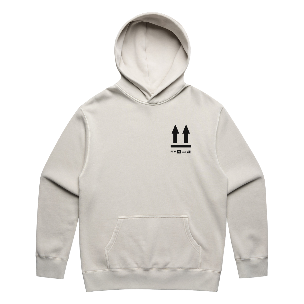 “KEEP YA HEAD UP KID” BONE HOODIE